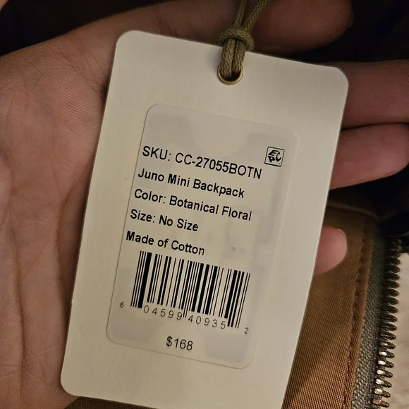✨️NWT-Hobo Juno Mini Backpack - Botanical Floral - Picture 5 of 7